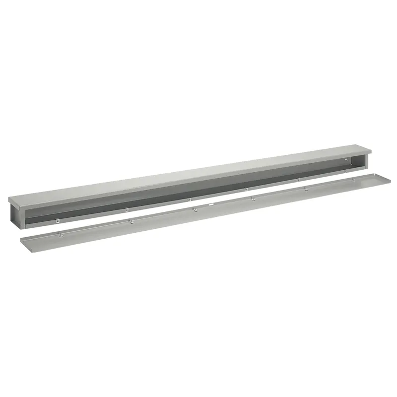 Nvent Hoffman A8896RT Wiring Trough NEMA Type 3R, 8 inches x 8 inches x 96 inches, Steel