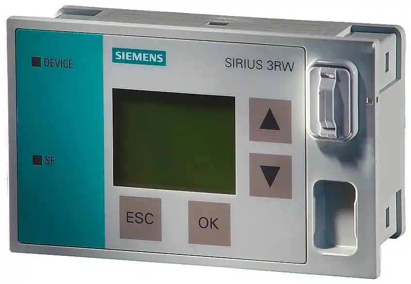 Siemens 3RW4900-0AC00 External Display and Control Unit 3RW44