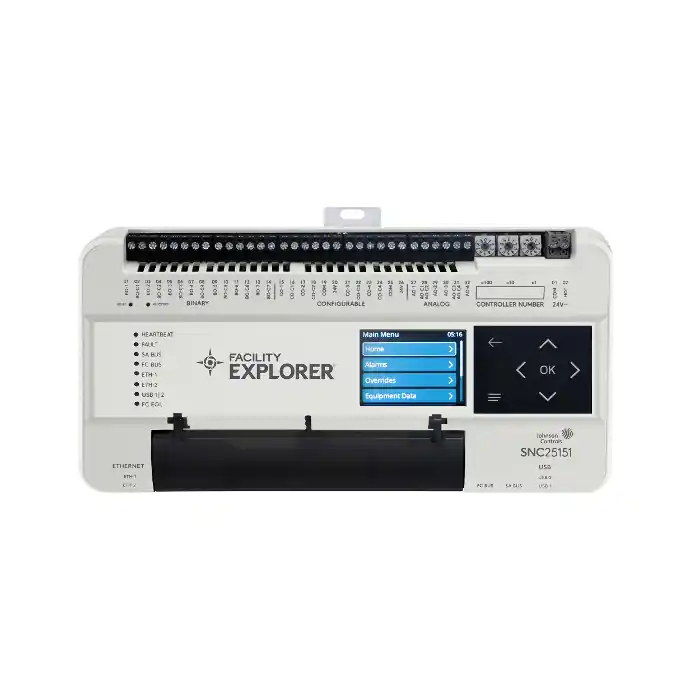 Johnson Controls F4-SNC25152-04H SNC Controller With Display, 40 IO