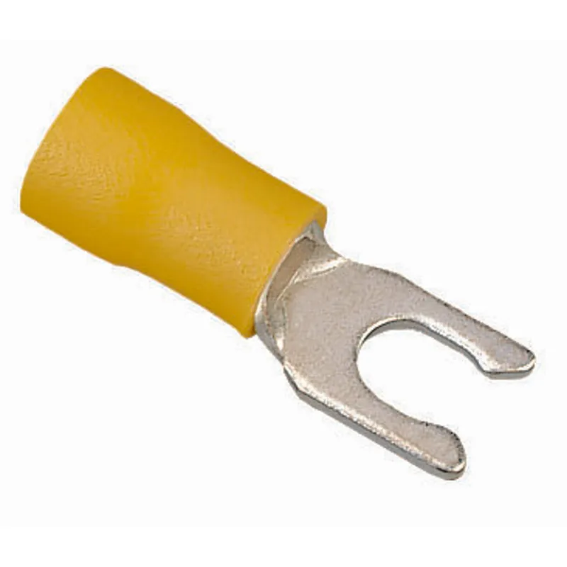 Ideal 83-7091 Spade Terminal Vinyl Snap Spade 12 - 10 AWG Stud Size: 10 IN