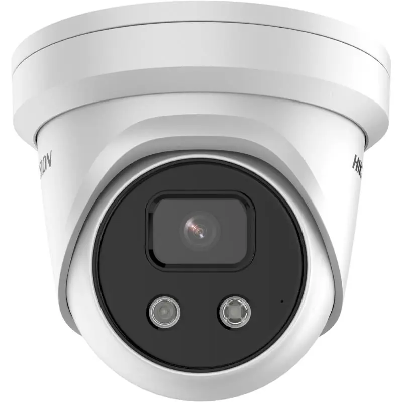 Hikvision PCI-T18F4S 8 MP AcuSense Fixed Turret Network Camera 4mm