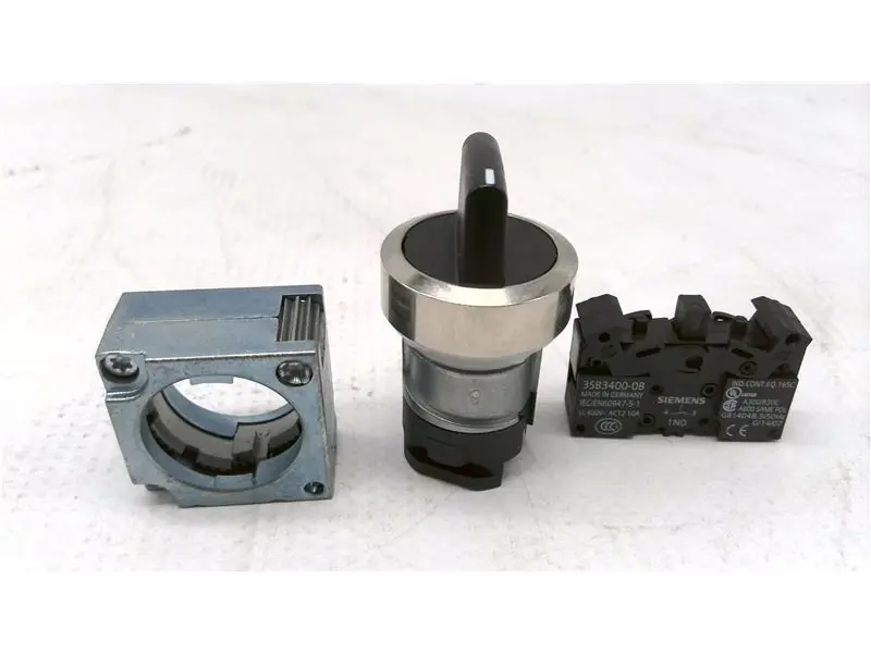 Siemens 3SB3602-2KA11 Rotary Switch 400 V ac/dc