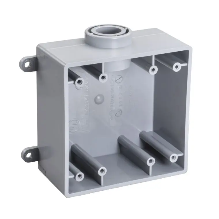 Topaz 1286 3/4 inches PVC 2-Gang Type FSE Weatherproof Box