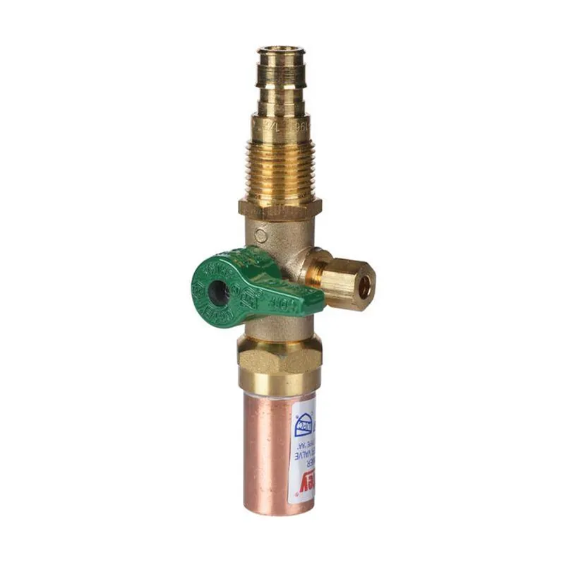 Oatey 39173 Ice Maker Outlet Box Expansion PEX Valve w/ 1/4 Turn, Low Lead