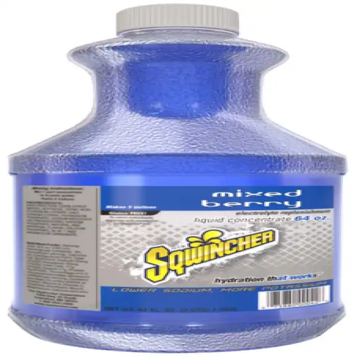Sqwincher 030320-MB Mixed Berry Liquid Concentrate 64 oz (6 Per Case)