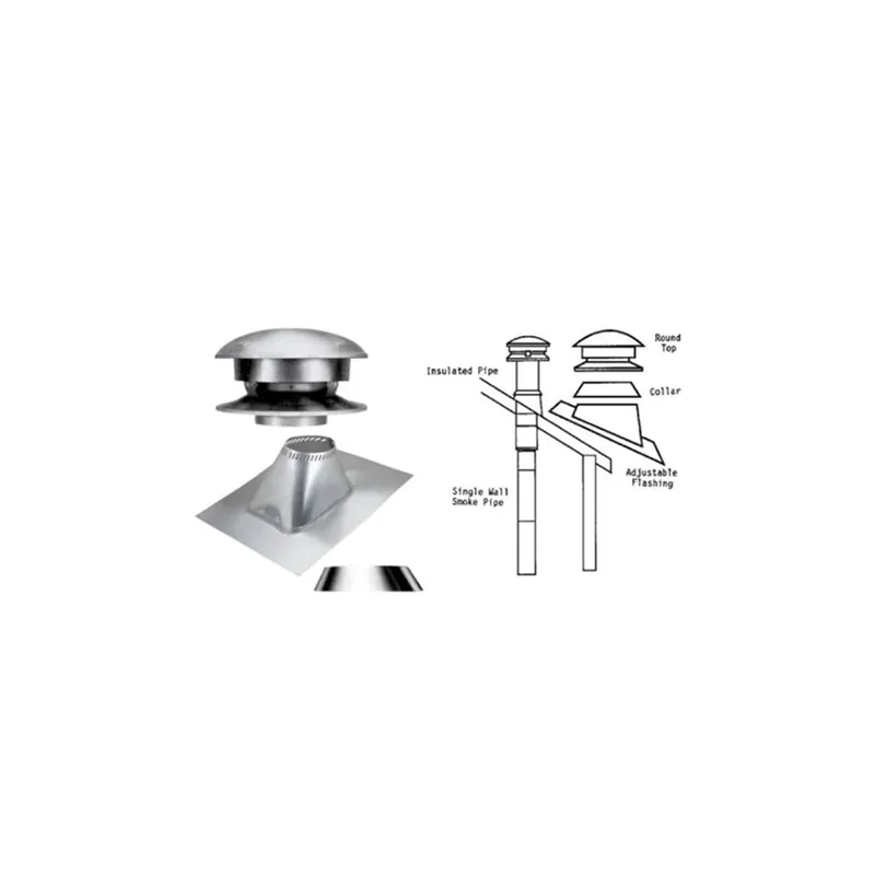 Selkirk 206600 Roof Termination Kit 6 inches
