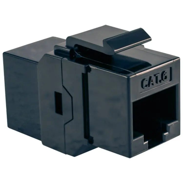 Vertical Cable 302-KCJ/BK Cat6 Keystone Coupler