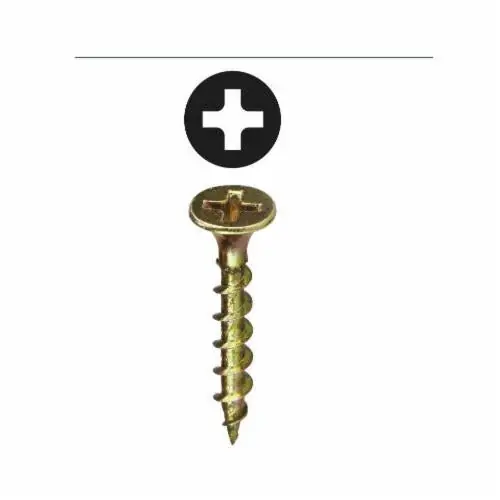 Dottie DWSBX62 Screw #6 2 feet' Phillips Bugle Head Fine Thread Drywall Screw, 100-Pack