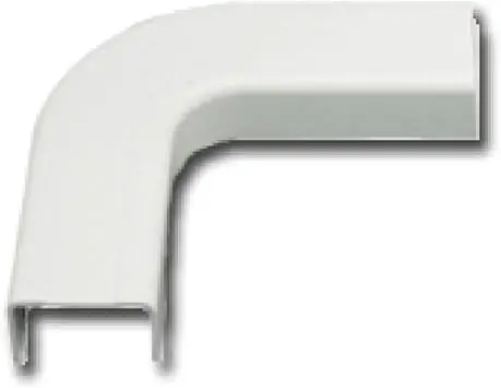Icc ICRW13EOWH Flat Elbow 1 3/4 inches White 10pk