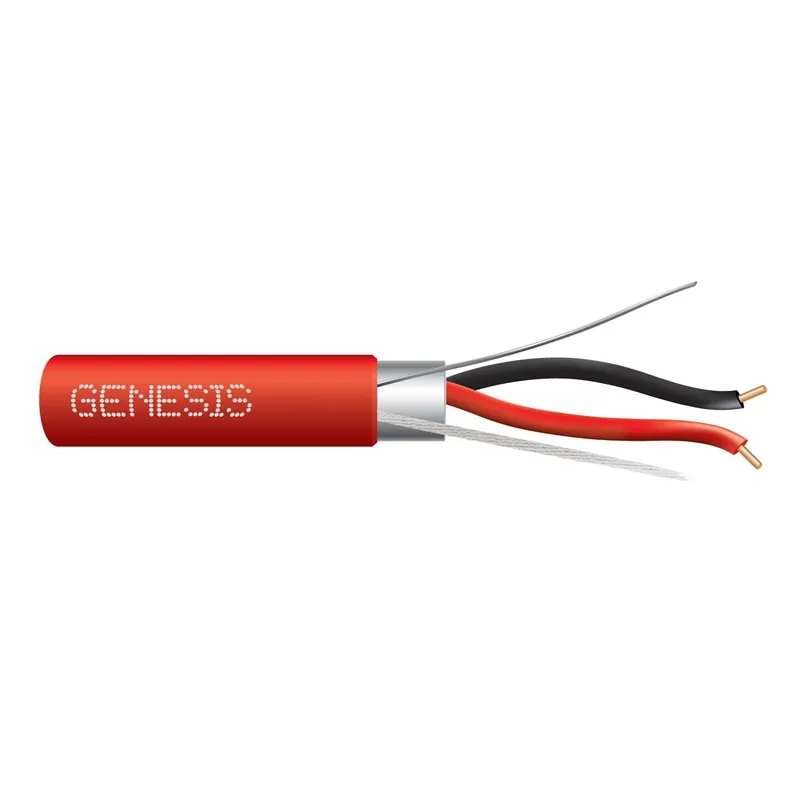 Genesis Cable 46065504 fire alarm shielded cable, plenum