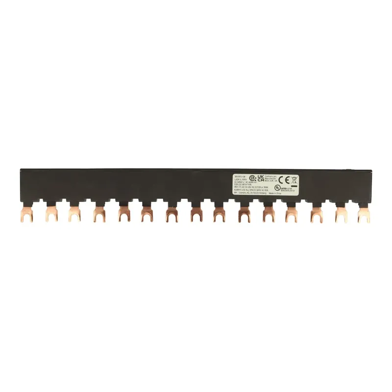 Siemens 3RV1915-1DB 63 Amp 690 Volt 3-Phase 45 mm Spacing Line Side Feeder Circuit Breaker Busbar