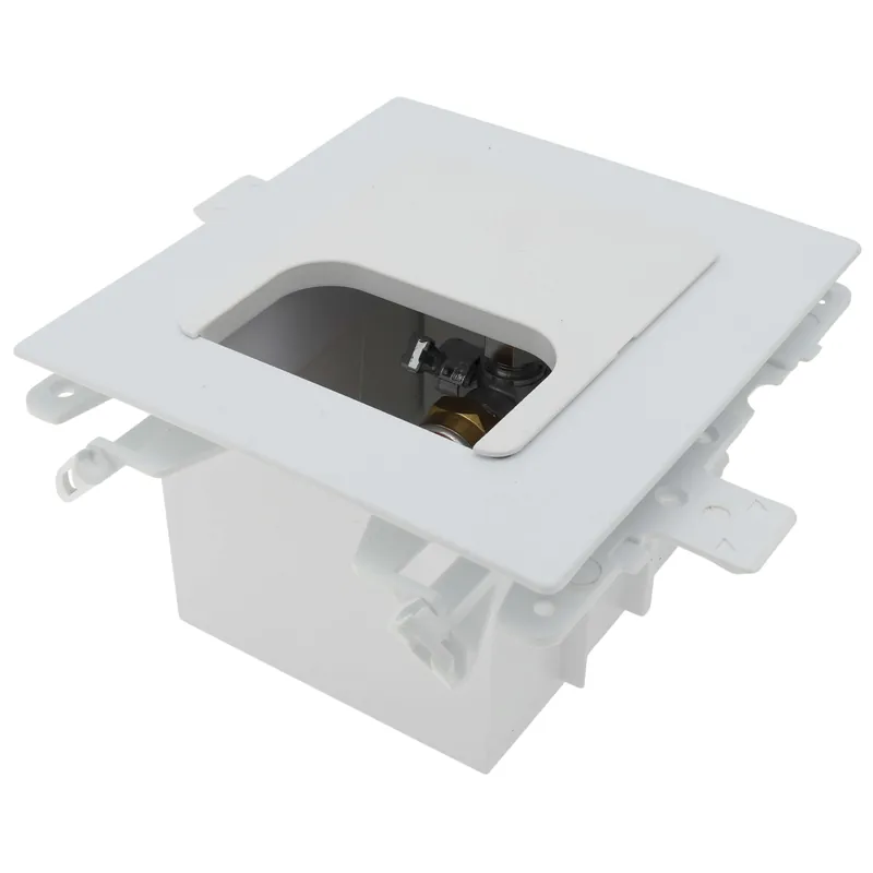 Oatey 37905 moda toilet/ dishwasher supply box male copper w/hammer
