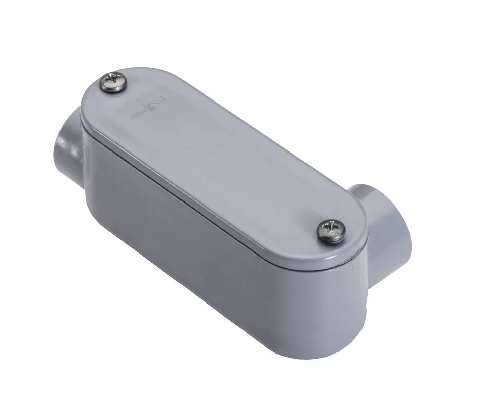Topaz 1165 1-1/2 inches PVC Type "LR" Junction Box