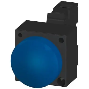 Siemens 3SB3248-6AA50 Indicator Blue with 3SB3400-1QD