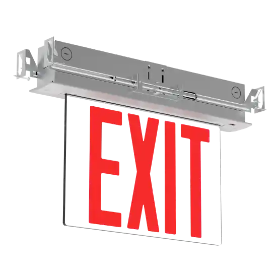 Lighting NYEX604 NYC Approved Edgelit Exit Light Universal