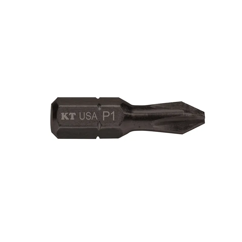 Klein Tools PH115 #1 Phillips Insert Power Driver 1-Inch 5-Pack