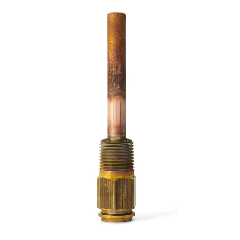 Resideo 121371A/U Aquastat Well 1/2 x 3 Inch Copper 1-1/2 Inch Insulation for Well Assembly