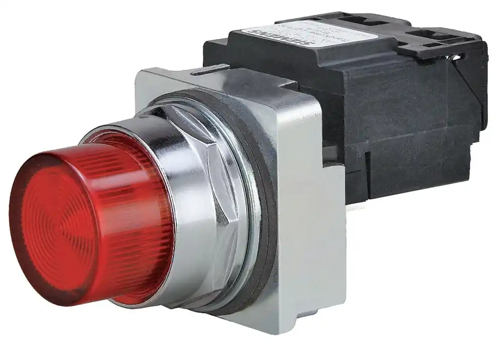 Siemens 52PL4J2 Pilot Light Complete, Incand, 480V, 30mm REPLACEMENT LAMPS 4VCW2