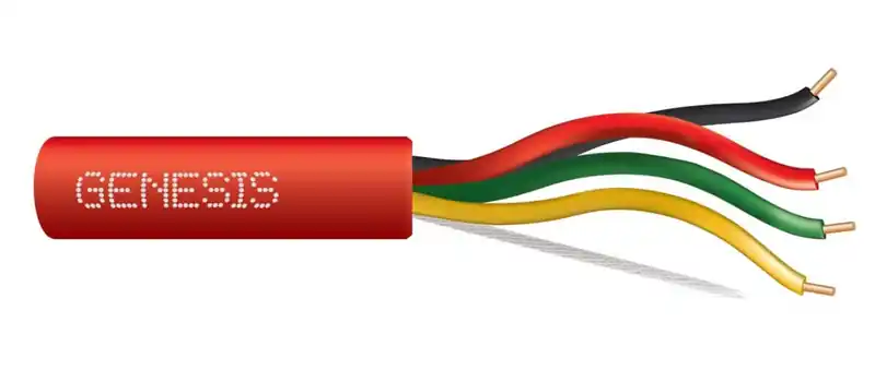 Genesis Cable 55021004 16/1-Pair Solid Unshielded Fire Alarm Cable 1000 feet Reel REPLACEMENT MPN