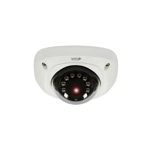 Invid Tech ELEV-C5LIR28 5-2MP TVI/CVI/AHD/CVBS Low Profile Dome 2.8mm with IR 12VDC