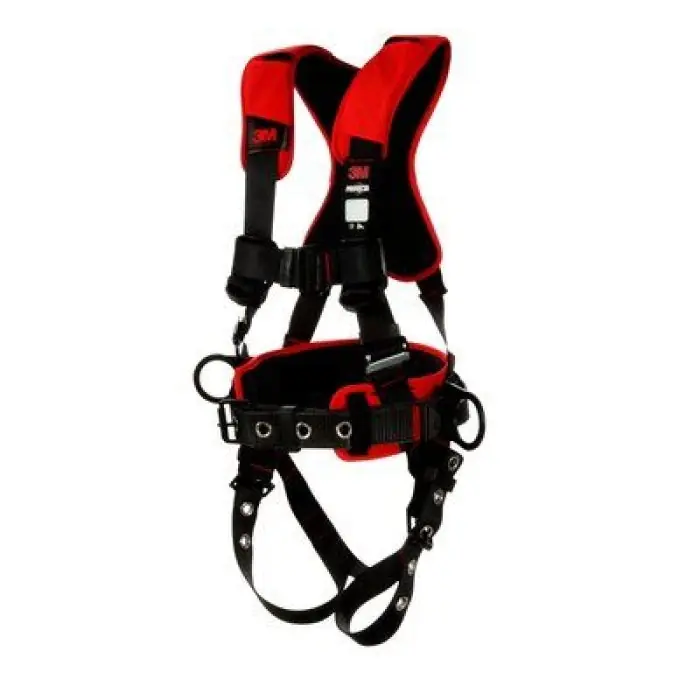 3M 1161207 Protecta Comfort Construction Style Positioning Harness, XL