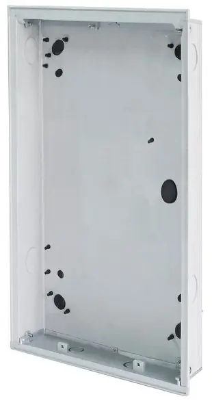 Abb 41026F Flush-Mounted Box, 8 Modules, Size 2/4, For 230mm Panel