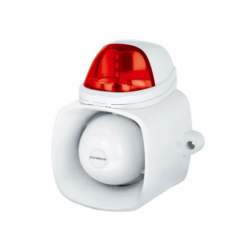 Seco-Larm SH-816S-SQ/R Self-Contained Siren With Strobe Light 120dB