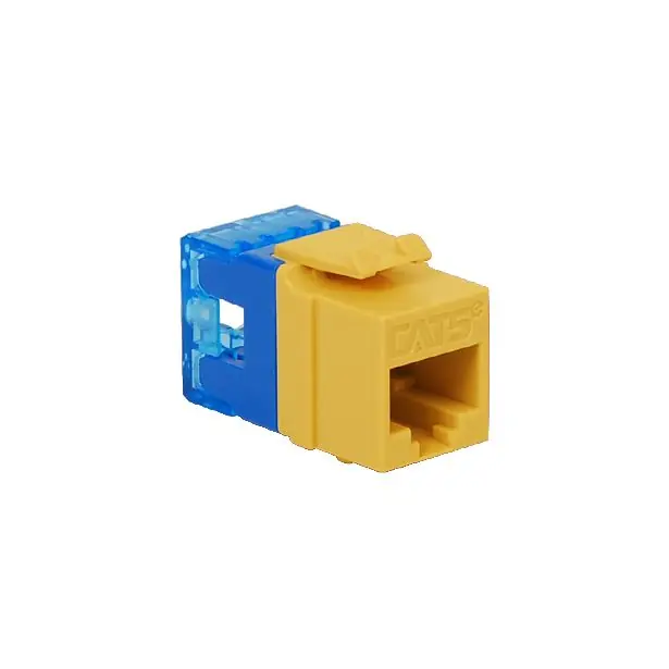 Icc IC1078F5YL CAT5e RJ45 Keystone Jack HD Style