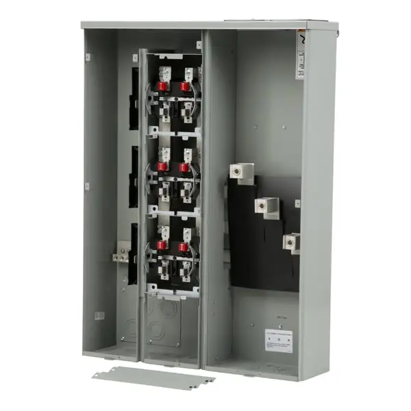 Siemens WP4312RJ UNI-PAK 3-Position Meter Socket, 120/240 VAC, 400 A, 1 Phase