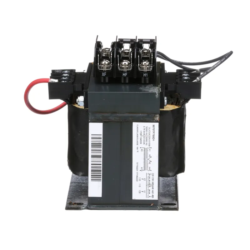 Square D 9070TF750D1 750 VA 240 x 480 VAC Primary 120 VAC Secondary 1-Phase Control Transformer