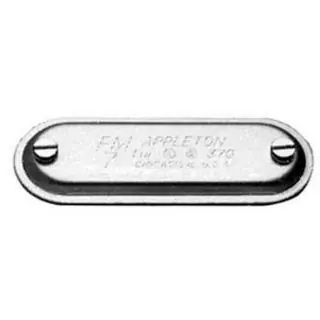 Appleton 470SA Wedge-Lok Blank Clip Cover, 1-1/4 in Hub