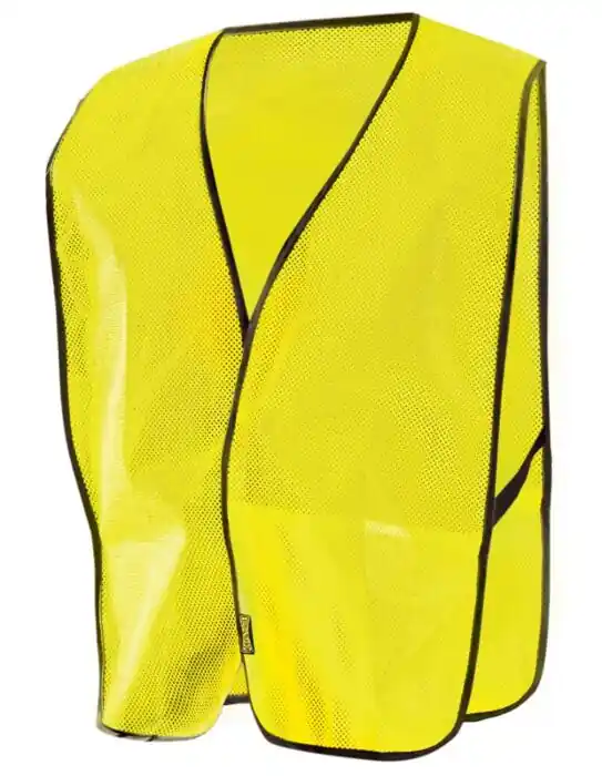 Occunomix LUX-XNTM-YR OccuLux Value Economy Light Weight Polyester Mesh Vest Regular