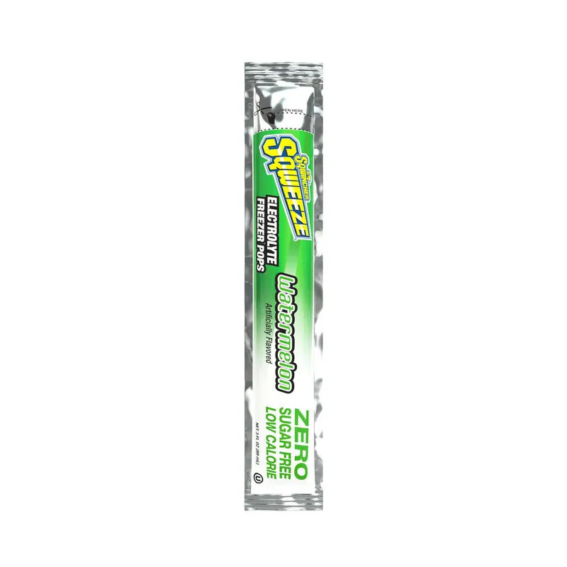 Sqwincher 159200408 Sqweeze assorted flavor sugar free electrolyte freezer pops 3 ounce (150 pops per case)
