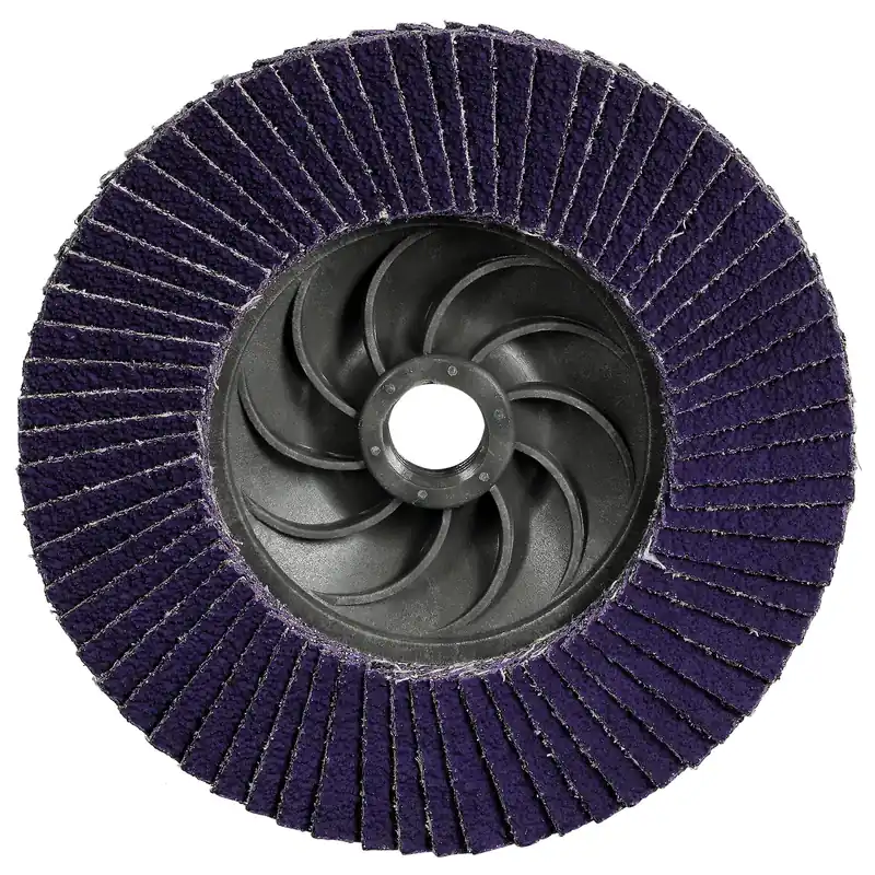 Cubitron 7100379929 3 Flap Disc 1169F, 40+, T29-Conical Quick Change, 4-1/2 in x 5/8 in-11, 10 ea/Case