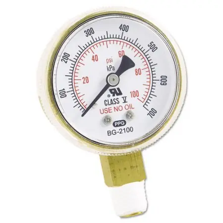 Best Welds 900-B260 Brass Replacement Gauge 2 X 60 RL