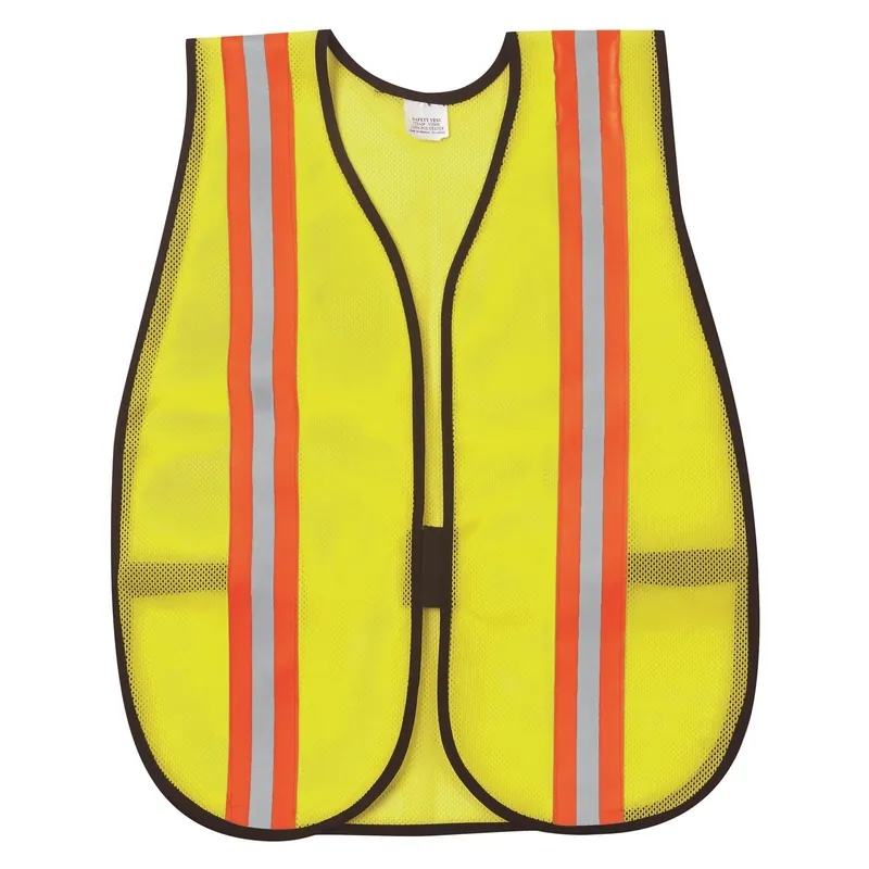 Mcr Safety V200R Mesh Safety Vest 18 inchesx47 inches