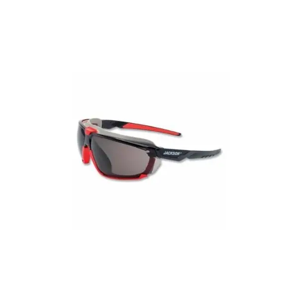 Jackson Safety 45202 HyperGuard G-Series Safety Glasses Smoke Anti-Fog Lens