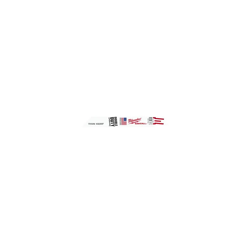 Milwaukee 48-01-7182 SAWZALL® Reciprocating Saw Blade, 6 Inch, 0.035 Inch Thk