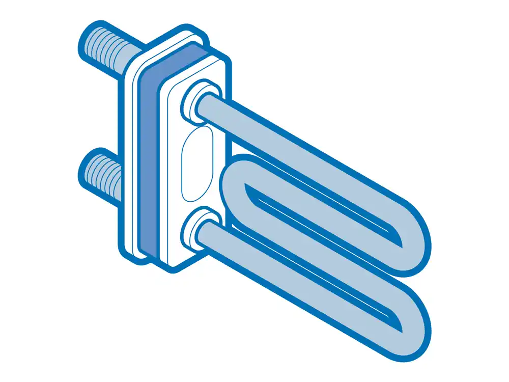 Samsung DA47-00465A Heater Metal Sheath