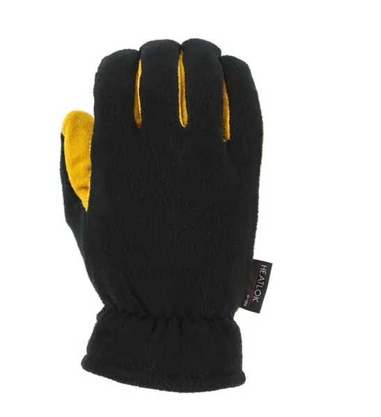 Majestic 1664/11 Deerskin Heatlok Winter Lined, Fleece Back, Drivers Glove