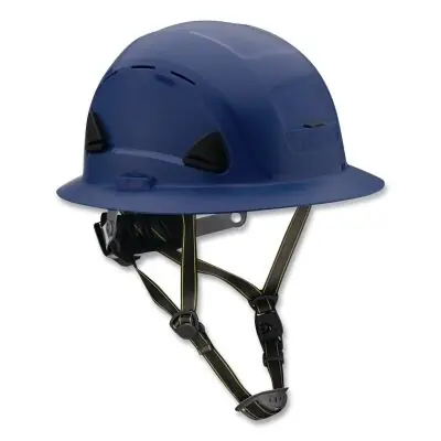 Honeywell Fibre-Metal CSH13071 Fibre-Metal Climbing Style Full Brim Safety Helmet Type II Class C Ratchet Suspension Vented