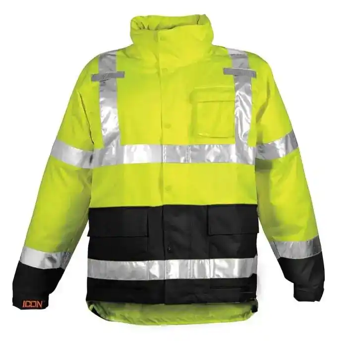 Tingley J24122.L Icon Rain Jacket Hi Viz Yellow