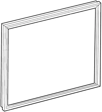 Lg MDS38201425 refrigerator freezer door gasket