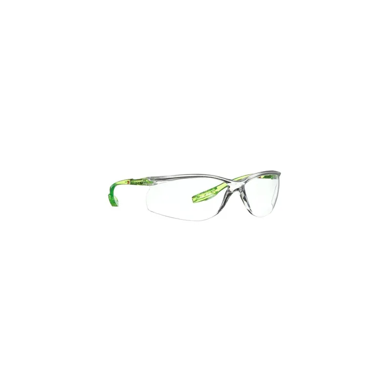 3M 7100196396 Solus Green Safety Glasses With Clear Anti-Fog Lens