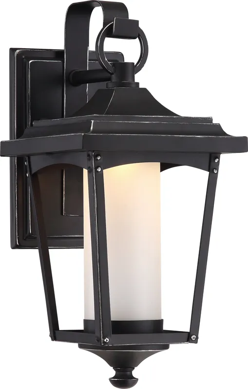 Satco 62-821 Nuvo by Satco Essex 1-Module Small LED Wall Lantern 11 W