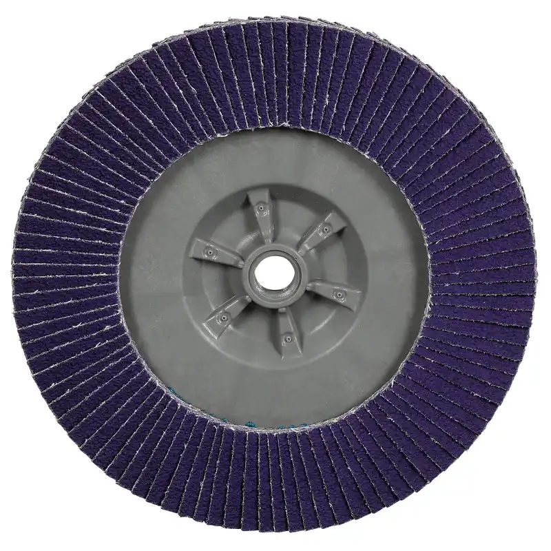 Cubitron 7100380485 3 Flap Disc 1169F, 40+, T27-Flat Quick Change, 7 in x 5/8 in-11, 5 ea/Case