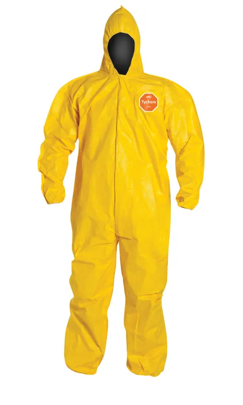 Dupont QC127B-LG Tychem 2000 Coverall (Case of 12)
