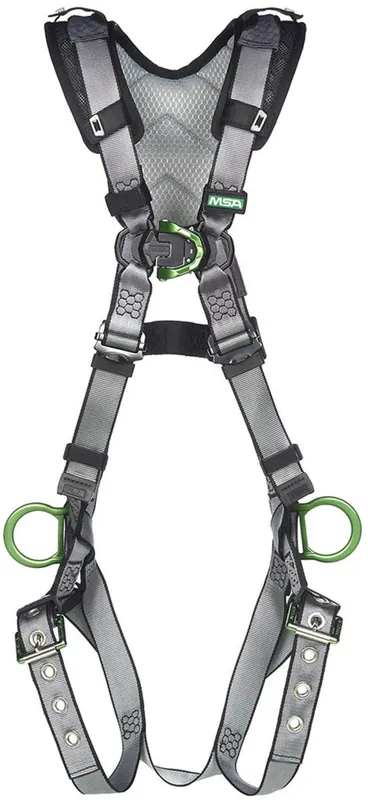 Msa Saftey 10194897 V-Fit™ Safety Harness Standard Back, Chest & Hip D-Rings
