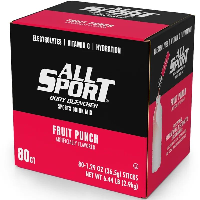 All Sport 10121243 Body Quencher Fruit Punch (80 Sticks Per Case)