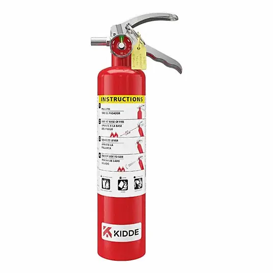 Kidde 21033503 Fire Extinguisher 2.5 lb 1-A:10-B:C
